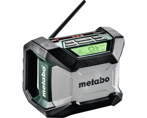 Metabo bouwradio met antenne en digitaal display