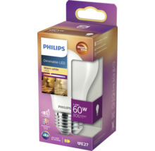 Philips LED lamp met E27 fitting in verpakking
