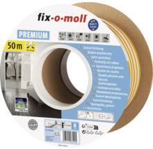 Fix-o-moll Premium rubber afdichtstrip, rol van 50 meter