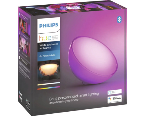 Philips Hue Go draagbare lamp in verpakking