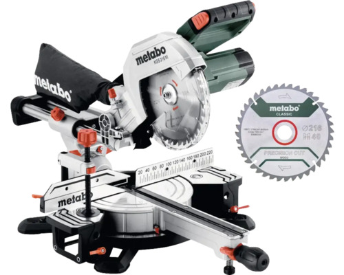 METABO Afkortzaag KGS 216 M Set