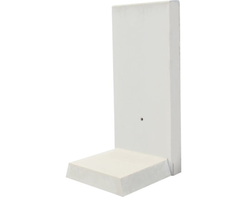DIEPHAUS L-steen grijs 50 x 12 x 130 cm voetdiepte = 70 cm Betonnen hoek met uitsparing voor bevestiging van een privacyscherm