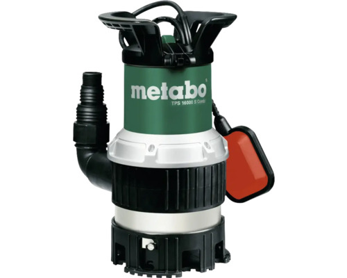 Metabo dompelpomp voor vuil water met vlotterschakelaar