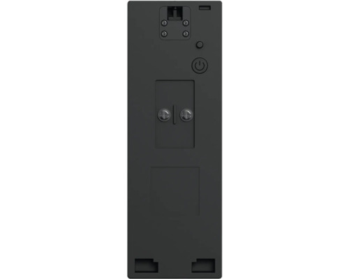 Achteraanzicht van een deurbel