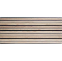 Houten paneel met lattenstructuur