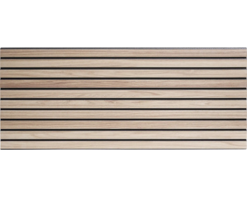 Houten paneel met lattenstructuur