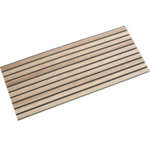 Houten paneel met lamellen voor wanddecoratie