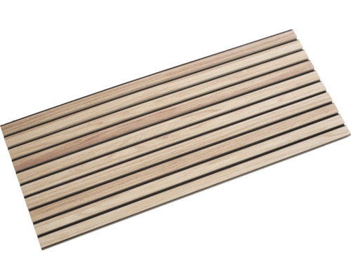 Houten paneel met lamellen voor wanddecoratie