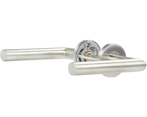 Roestvrijstalen deurkruk set