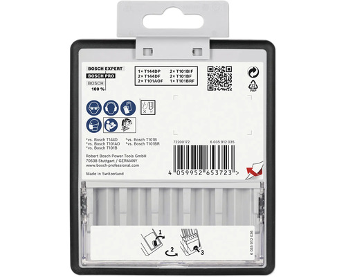 Bosch Expert decoupeerzaagbladen set