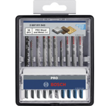 Bosch decoupeerzaagblad set voor hout en metaal, 10 stuks