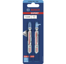 Bosch Expert decoupeerzaagbladen voor roestvrij staal, T118AHM, 2 stuks