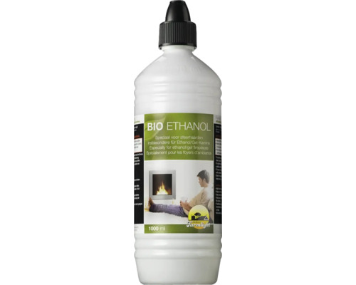 Bio ethanol voor ethanol en gel haarden in een 1000 ml fles
