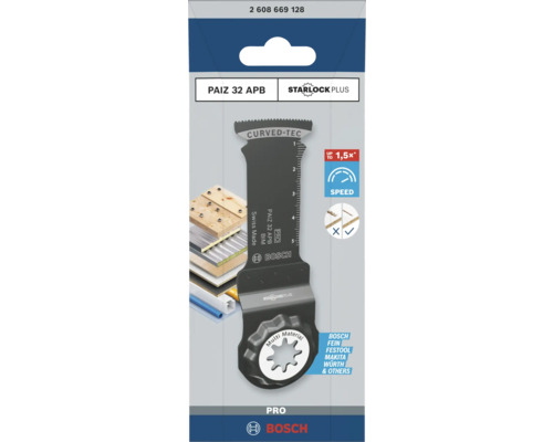 Bosch PAIZ 32 APB invalzaagblad met Starlock Plus opname
