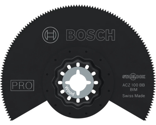 Bosch Logo, PRO zaagblad ACZ 100 BB BIM voor hout, Starlock aansluiting, Swiss Made