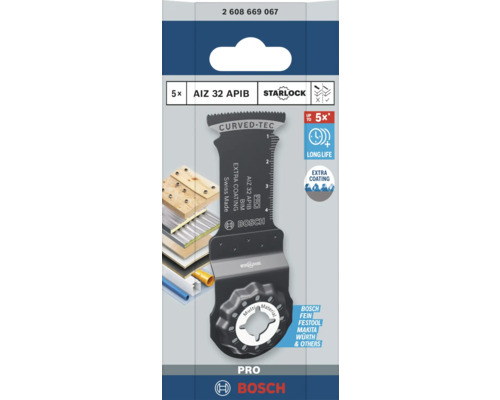 Bosch AIZ 32 APIB multifunctioneel mes in verpakking