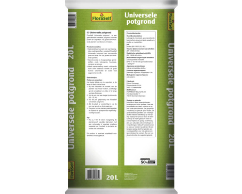 Zak universele potgrond 20 liter
