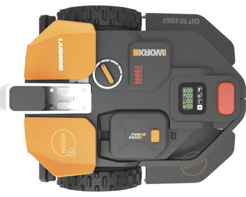 Landroid robotmaaier van bovenaf