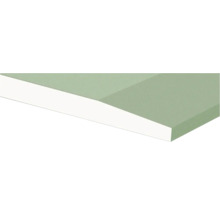 Groene gipsplaat in detail