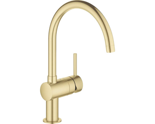 GROHE Keukenkraan Minta brushed cool sunrise Keukenkraan met hoge uitloop