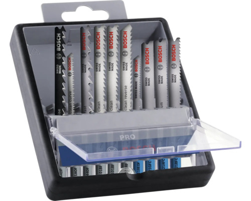 Bosch decoupeerzaagblad set in open plastic doos