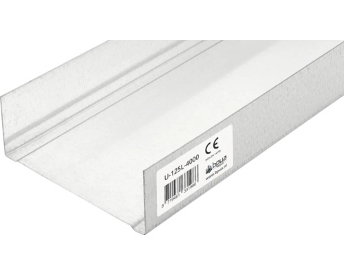 U-profiel van metaal