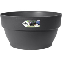 Grijze kunststof bloempot