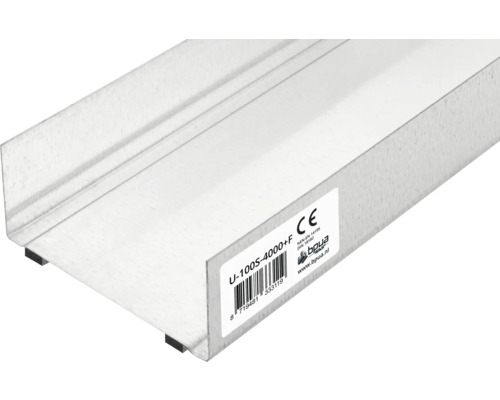 U-profiel van metaal