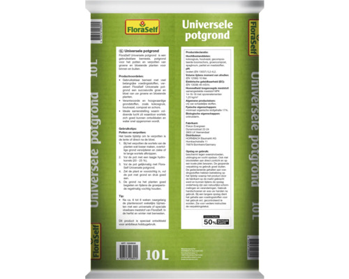 FloraSelf Universele potgrond, 10 liter