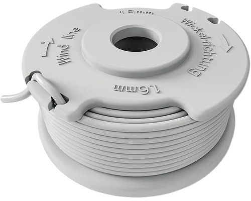 Draadspoel met een diameter van 1,6 mm voor een grastrimmer