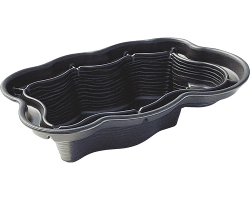 Voorgevormde vijver van kunststof voor de tuin