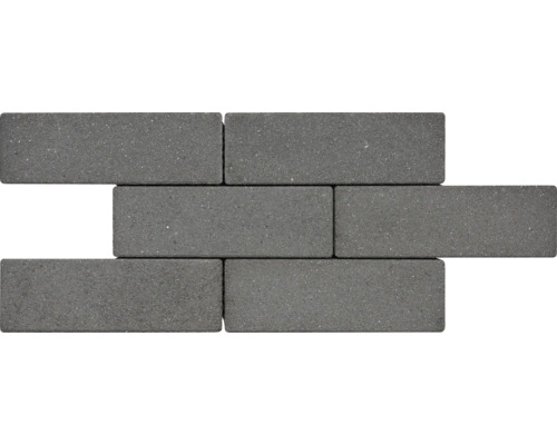 Grijze bestratingstenen in verband