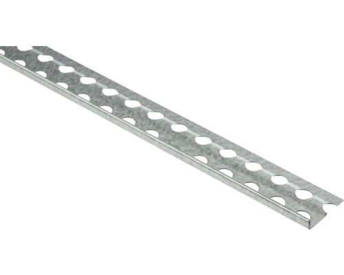 Stucstopprofiel alu-zink 1216H voor pleisterlaagdikte 6 mm, 2600 mm