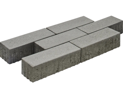 Grijze betonklinkers