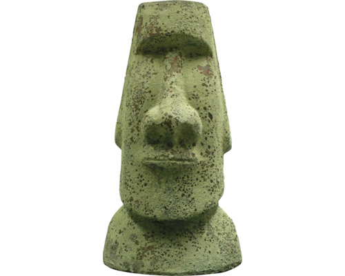 Moai stenen beeld voor de tuin