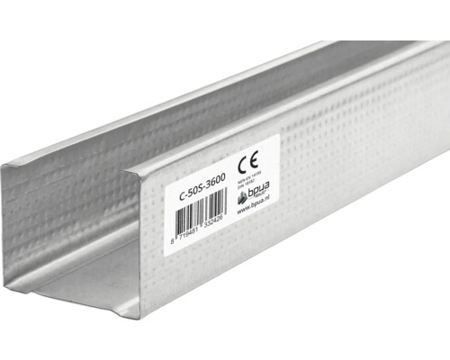 Stalen gipsplaatprofiel