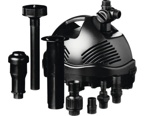 Vijverpomp met accessoires voor tuinvijvers