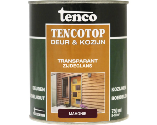 Tenco Tencotop Houtlak voor deuren en kozijnen, mahonie, 750 ml