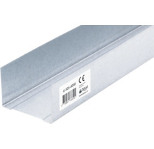 U-profiel van metaal, 4000 mm lang