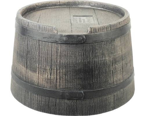 Decoratieve regenton met houten vat look voor de tuin