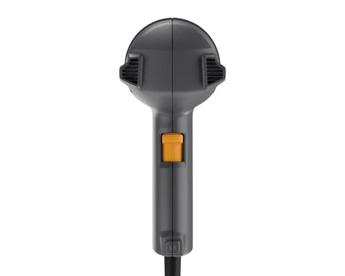 Achteraanzicht van een elektrisch verfspuitpistool