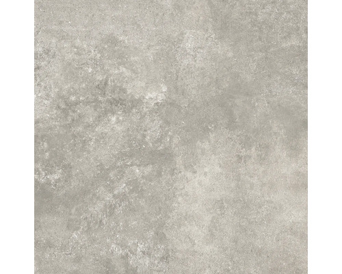 Close-up van een grijze keramische tegel met een mat oppervlak