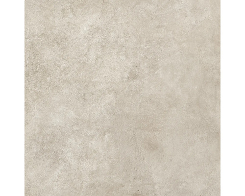 EXCLUTON Keramische terrastegel Kera Twice ardesia taupe 60x60x4,8cm Close-up van een lichte keramische tegel met een mat oppervlak
