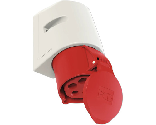 Wandcontactdoos voor krachtstroom