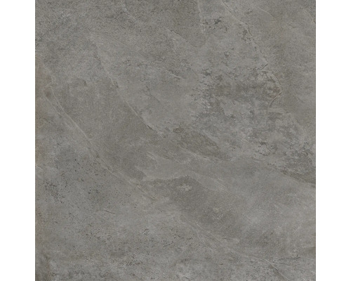 Grijze keramische tegel met mat oppervlak