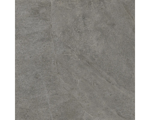 EXCLUTON Keramische terrastegel Kera Twice slate griseo 60x60x4,8cm Grijze tegel met steenlook