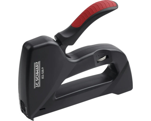J.C. SCHWARZ Handtacker 530-P, kunststof Handtacker met verstelbare slagkracht