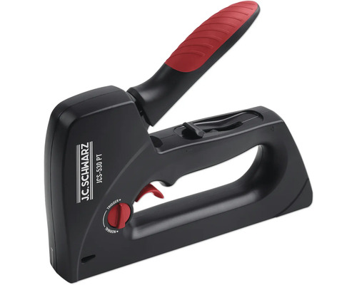 J.C. SCHWARZ Handtacker 530-PT, kunststof Tacker voor vakmensen