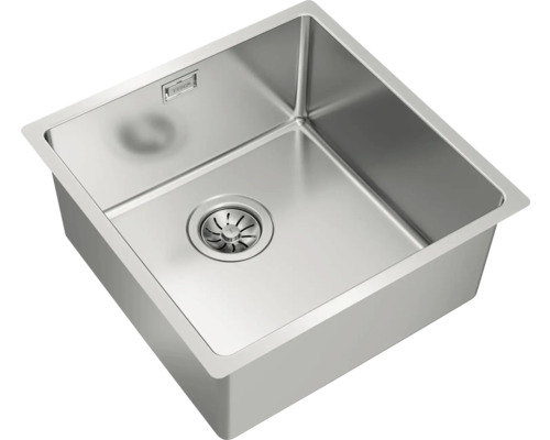 Spoelbak van roestvrij staal