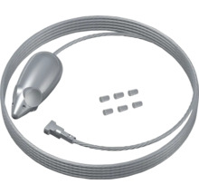 Staal kabel met accessoires voor montage